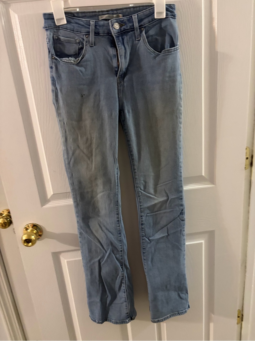 Levi's Light Blue Straight-Leg Women's Jeans